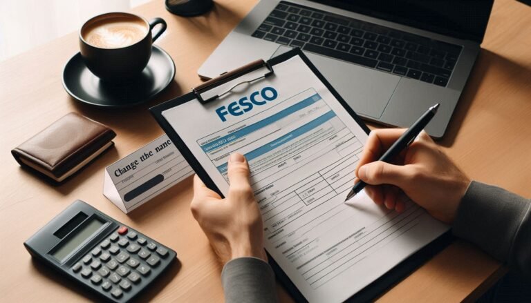 How to Change the Name FESCO Bill